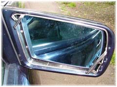 Защита боковых зеркал от краж. Сервис Мерседес (Mercedes)